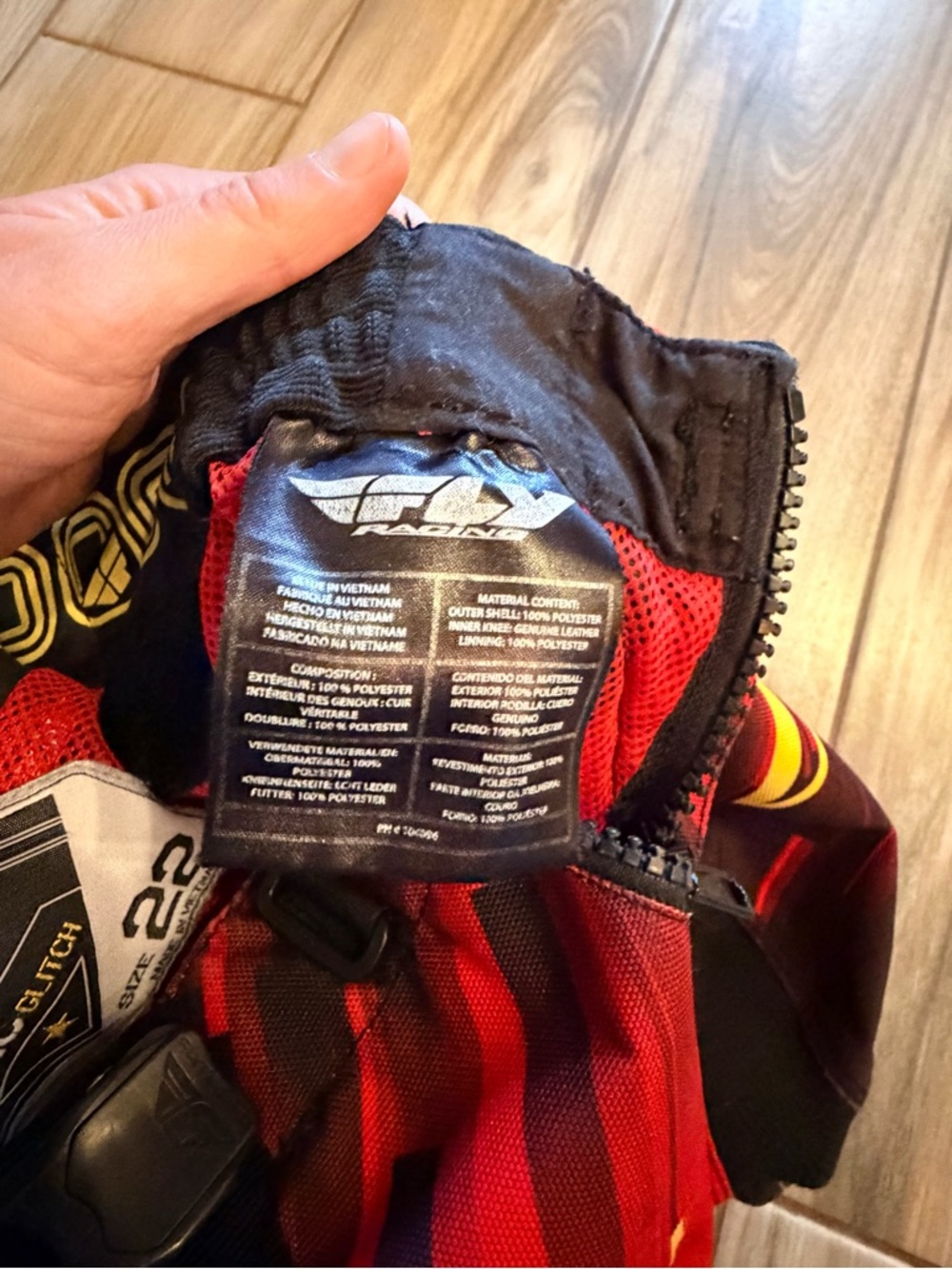 Fly Racing Kentic Glitch Moto Pants - Picture 6 of 7